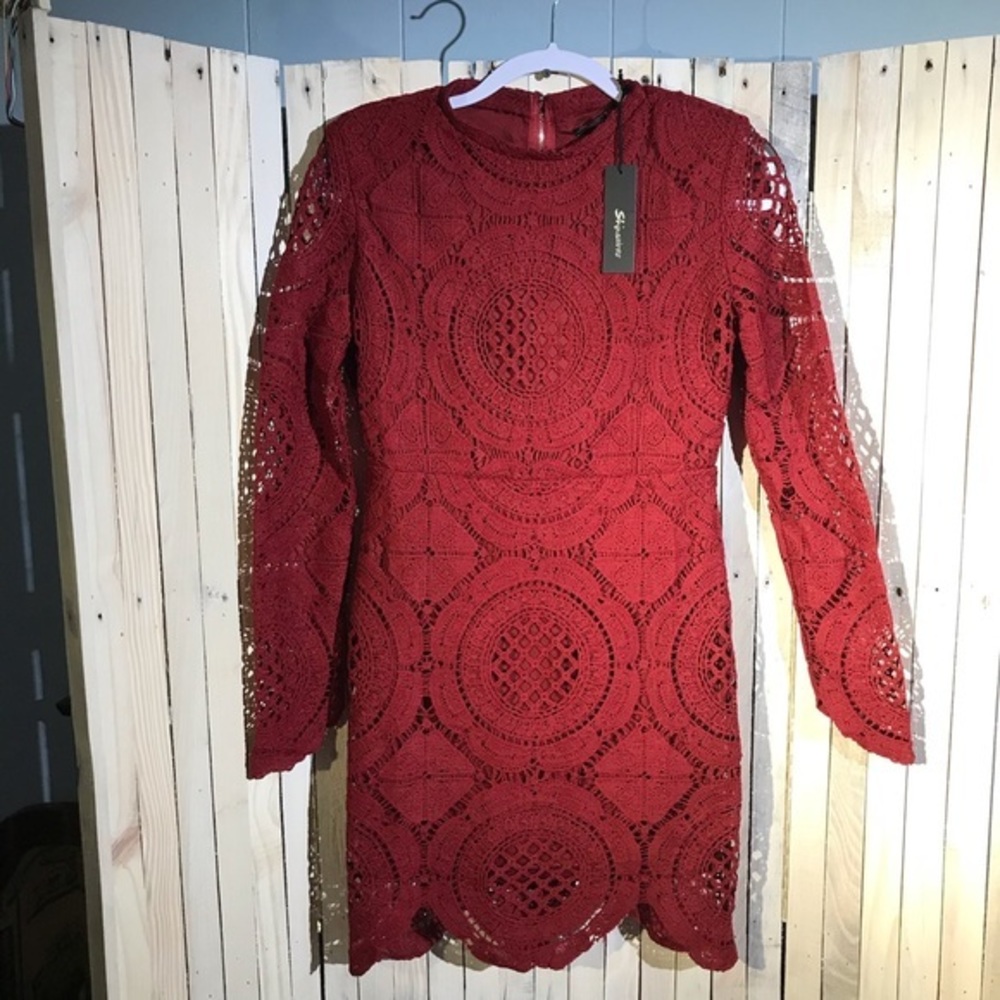 Shinestar NWT Crochet/Lace Dress